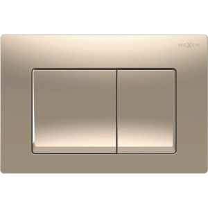 Mexen Fenix 10 XS przycisk spłukujący, złoty - 601004