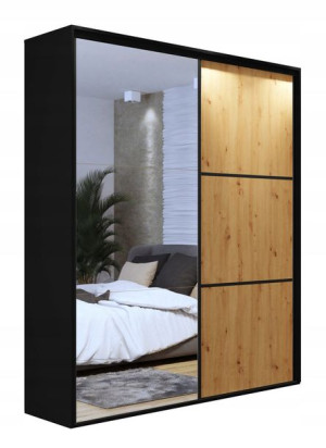 Szafa przesuwna VIKI 200x245,5x61 cm wysoka