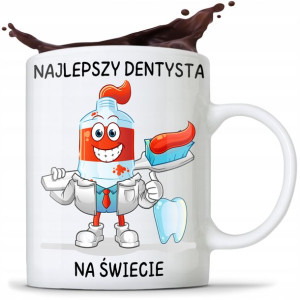 Kubek Dla Dentysty Dentystki Najlepszy Na Świecie