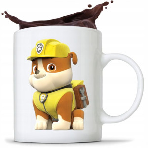 Kubek Dzień Dziecka Psi Paw Patrol Rubble 330ml