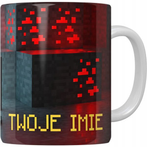 Kubek na prezent z motywem MINECRAFT GRA STEVE 05
