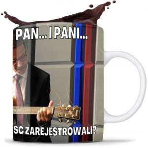 Kubek Premier Mateusz Morawiecki Różne Wzory Vat