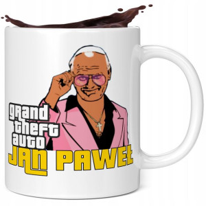 Kubek Premium Jan Paweł City Papież Gta 02