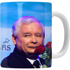 Kubek Prezent Prezesa Pis Kaczyński Jarek 330ml 01