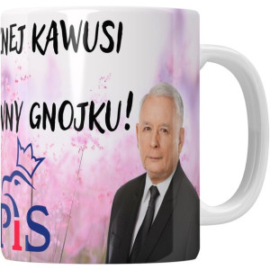 Kubek Prezesa Pis Kaczyński Kto Rano Wstaje Okazja