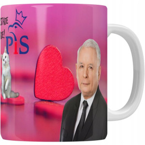 Kubek Prezesa Pis Kaczyński Na Prezent 330ml