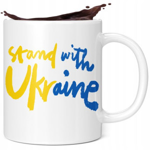 Kubek Ukraina Stand With Ukraine Solidarni