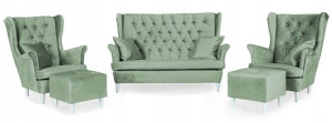 Zestaw wypoczynkowy sofa + 2 fotele Family Meble