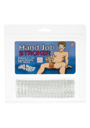Masturbator-hand Job Stroker Clear