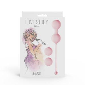 Vaginal Balls Set Love Story Diva Tea Rose