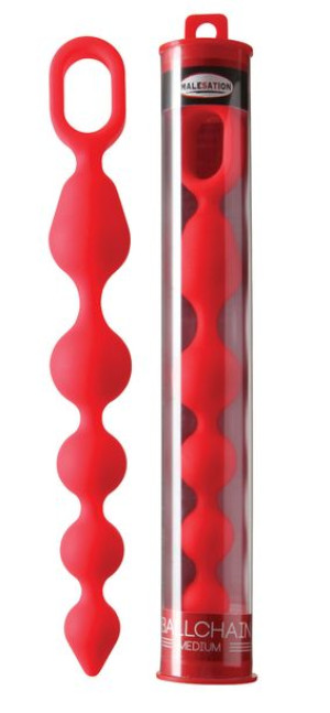 Malesation Ballchain Medium Red