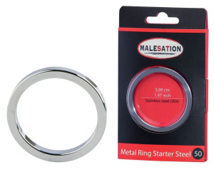 Malesation Metal Ring Starter Steel 50