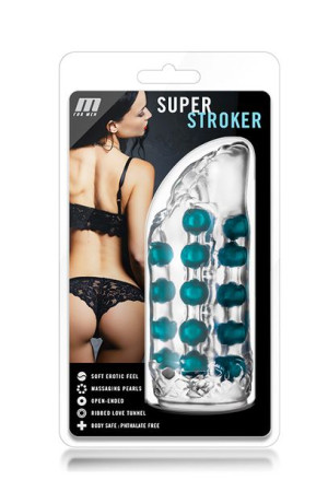 Masturbator-m For Men Superstroker Clear