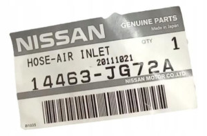 14463jg72a Przewód Powietrza Oryginał Oe Nissan