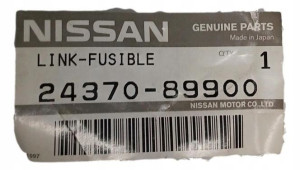 2437089900 Bezpiecznik 25a Oryginał Oe Nissan