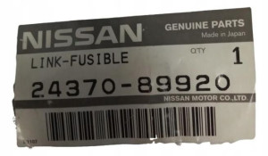 2437089920 Bezpiecznik 75a Oryginał Oe Nissan