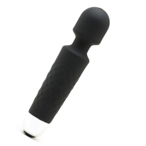 Iwand Black Rechargeable Silicone Bodywand Massager