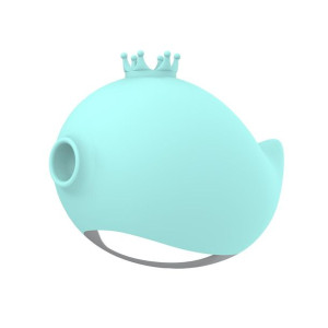 Rachel Vibrating & Sucking Fish Usb 9 Functions, Blue