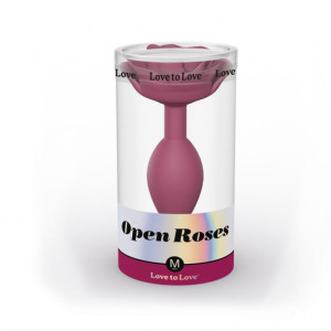 Open Roses M Size - Plum Star