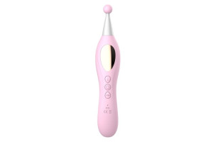 3 In 1 Clitoris Suction Vibration Stick Pink