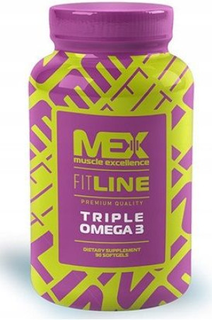 Mex Triple Omega 3 | Epa Dha Zdrowie Serce 90 Kaps