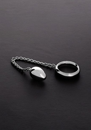 Donut C-ring Anal Egg (45/45mm) With Chain