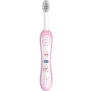 Chicco Szczoteczka Do Zębów-różowy Szczoteczka Do Zębów 6m+