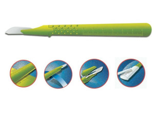 Gima Disposable Scalpels N. 24 - Sterile Skalpele Jednorazowe Rozmiar 24