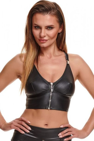 Bielizna - Brzitai001 Top Czarny Rozmiar L