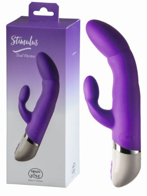 Minds Of Love Stimulus Dual Vibrator Purple