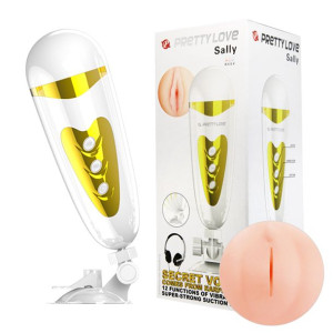 Pretty Love -sally, 12 Vibration Functions Sex Talk Suction Base