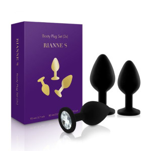 Rs - Soiree - Booty Plug Original Set 3x Black
