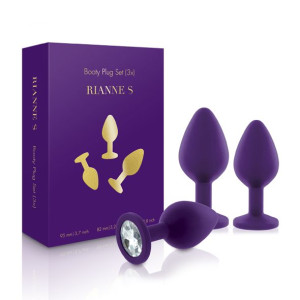 Rs - Soiree - Booty Plug Original Set 3x Purple