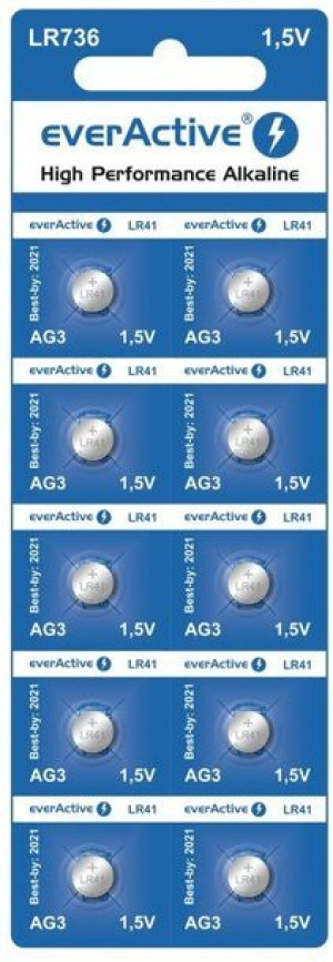 Everactive Lr41 Bateria Litowa 1,5 V Opakowanie 10 Szt