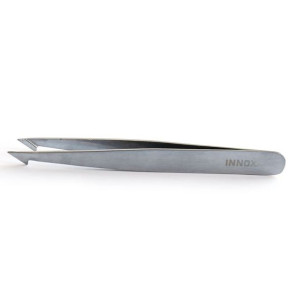 Innoxa Vm-t14 Stalowa, Bardzo Cienka, Ścięta Pęseta 9,7 Cm