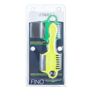 Vitammy Fino Pear/ Spring Green-1 Sztuka Zestaw Grzebieni Na Wszy I Gnidy