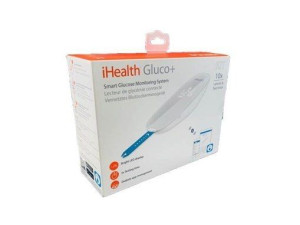 Ihealth Gluco + Kit Zestaw: Glukometr, Paski, Nakłuwacz I Lancety