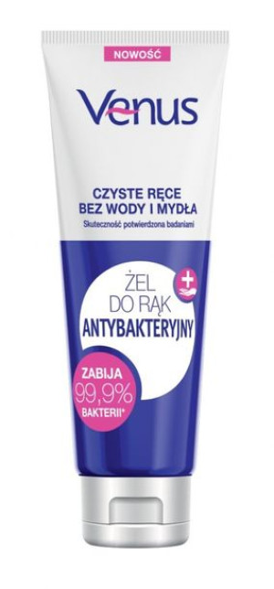 Venus Antybakteryjny Żel Do Rąk 100ml Żel Do Rąk Antybakteryjny W Tubce