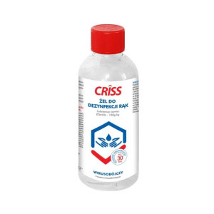 Criss 250 Ml Alkohol 71,1% Alko Żel Do Dezynfekcji Rąk