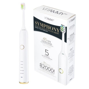 Vitammy Symphony White Szczoteczka Soniczna Z Komfortową Obudową