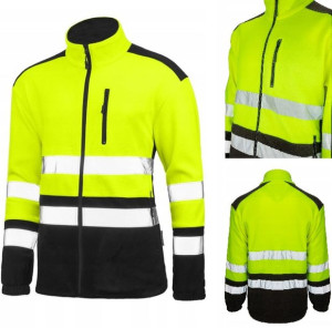 Polar Roboczy Bluza Kurtka Odblaskowa Ciepła M-3xl