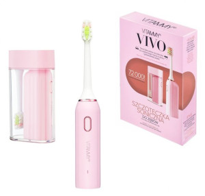 Vitammy Vivo Pink Szczoteczka Soniczna Z Etui / Różowy