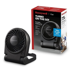 Honeywell Turbo On The Go Htf090e Wentylator Bezprzewodowy, Składany 3 W1