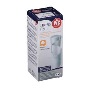 Pic Dress Fix 7cm X 5 M - 12 Szt Bandaż Obrębiony 100% Bawełny