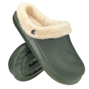 Chodaki ocieplane odpinane damskie Wick Zielone 40-41