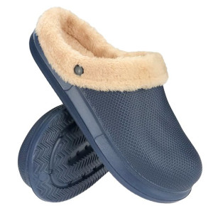 Chodaki ocieplane odpinane damskie Wick Granatowe 38-39