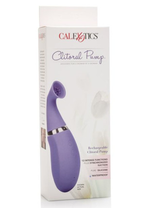 Stymulator-rechargeable Clitoral Pump Purple