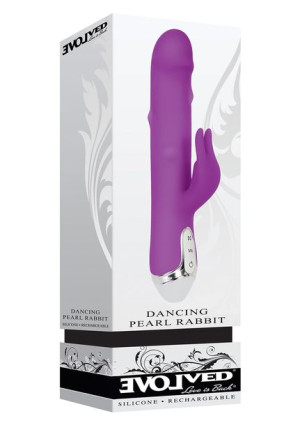 Wibrator-dancing Pearl Rabbit Purple