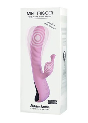 Wibrator-mini Trigger 10+10 Function Pink