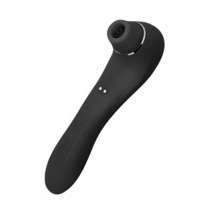 Midnight Quiver Black Clitoral Suction & Vibration